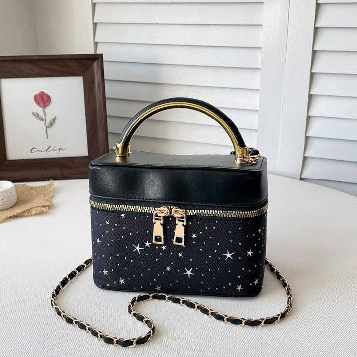 Elegant Starry Design Handbag