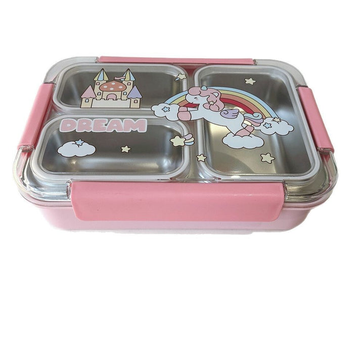 Fun-Themed Multi-Section Lunch Box