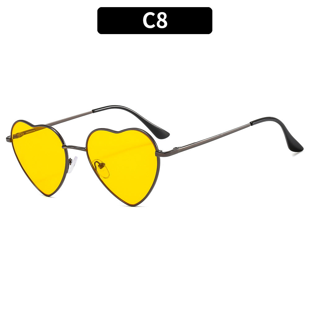 Heart-Shaped Fashion Sunglasses