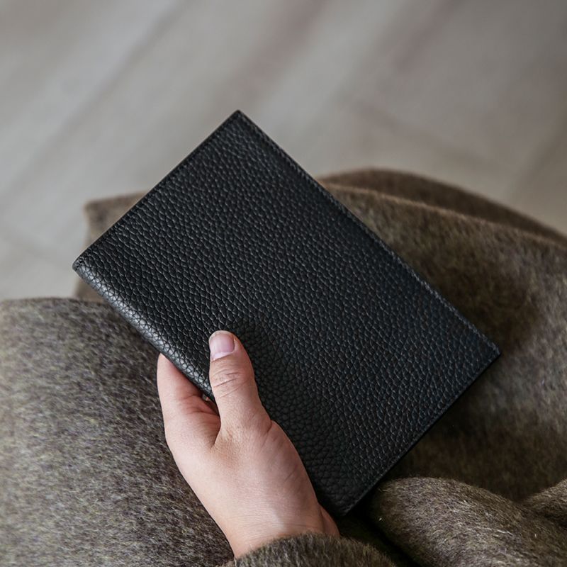 Premium Textured Leather Passport Holder Kalsten