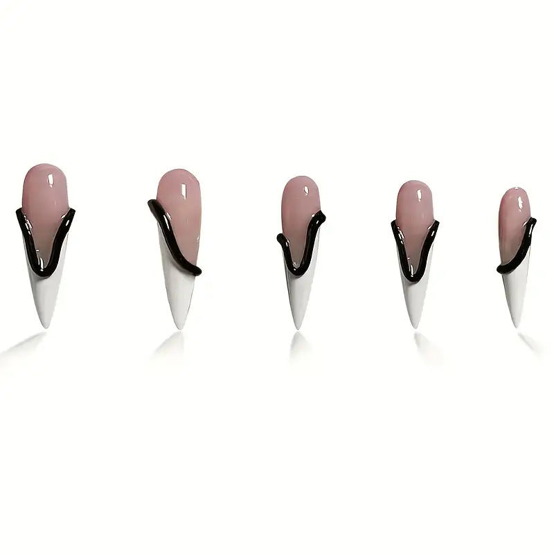 Artistic Stiletto Nail Extensions Kalsten