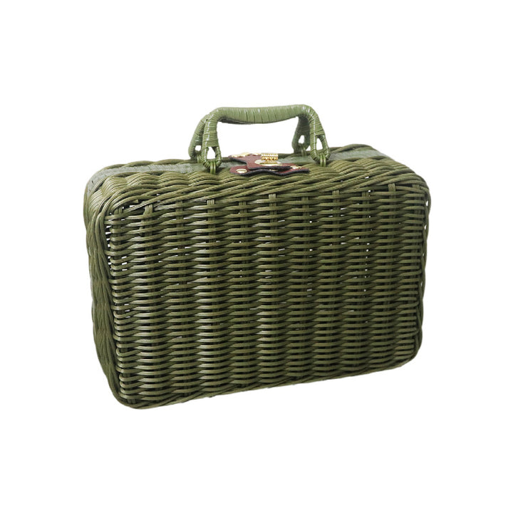 Handcrafted Woven Picnic Basket Kalsten 1787892945