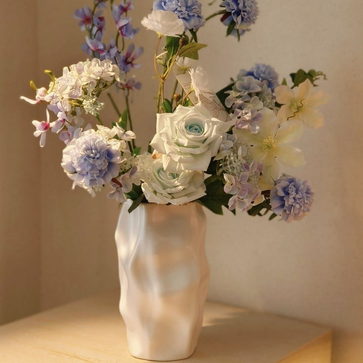 Sculptural Design Ceramic Vase