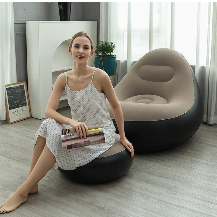 Women's Inflatable Comfort Sofa with Ergonomic Backrest Kalsten