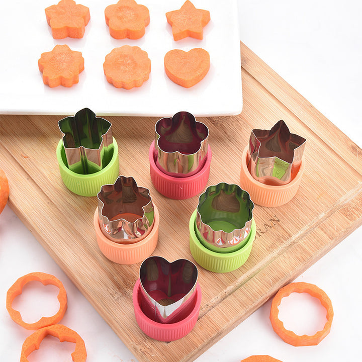 Cookie cutter set made of stainless steel with ergonomic handle Kalsten