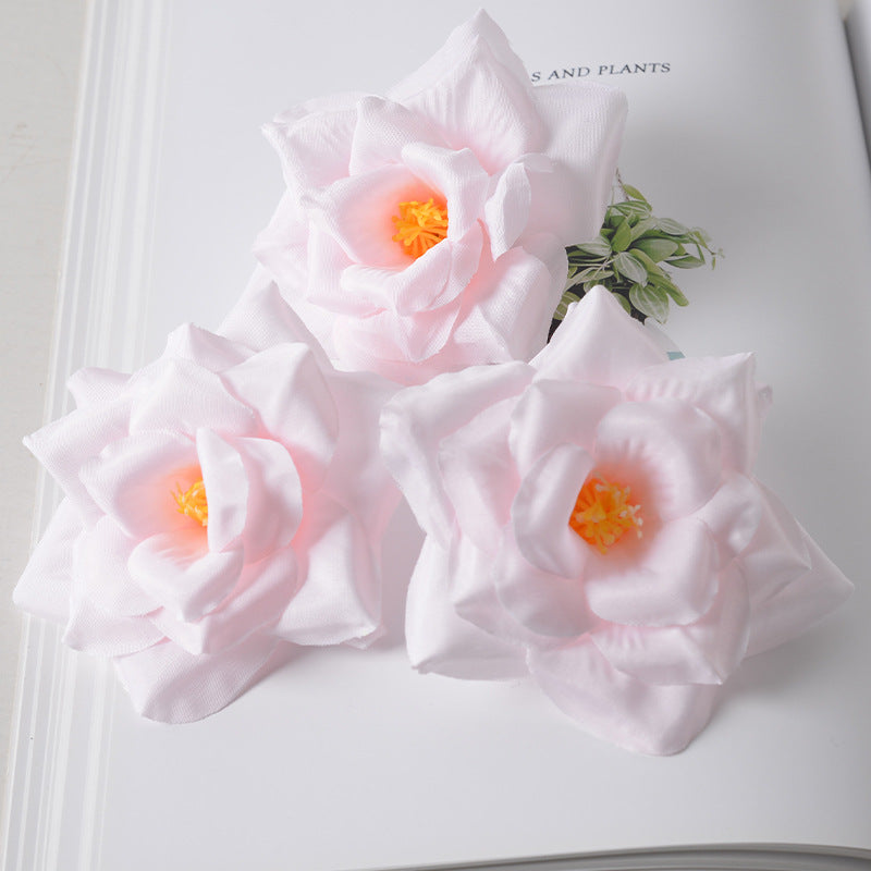 Elegant Fabric Flower Hair Clusters
