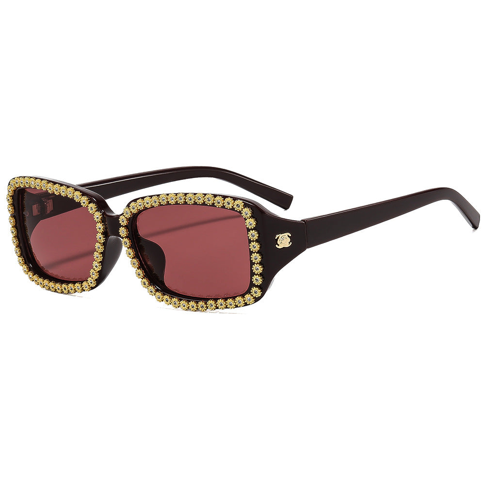 Ladies sunglasses with glamorous rhinestone frame Kalsten