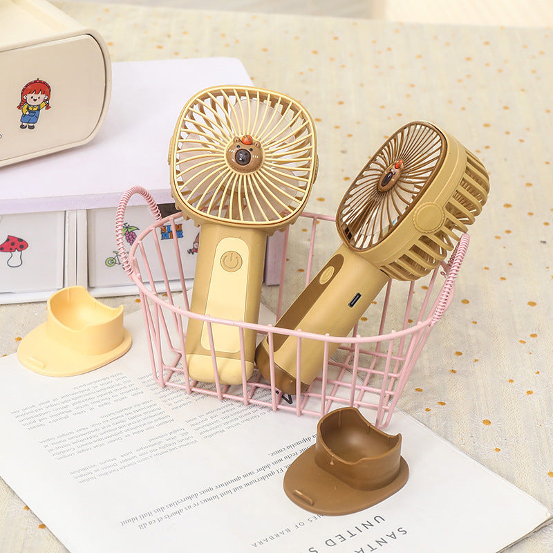 Portable table fan with flexible tilt adjustment Kalsten