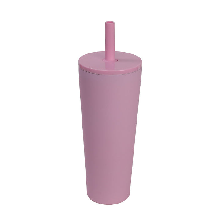 Unisex High-Quality Drinking Cup with Integrated Straw Kalsten