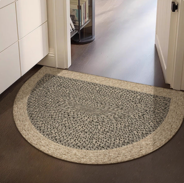Half-Circle Decorative Door Mat