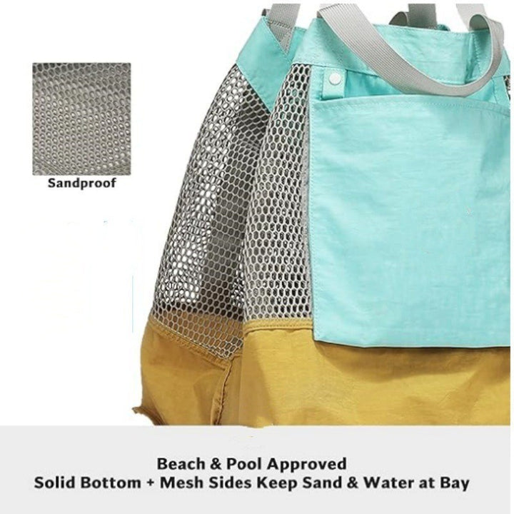 Practical Mesh Beach Bag Kalsten