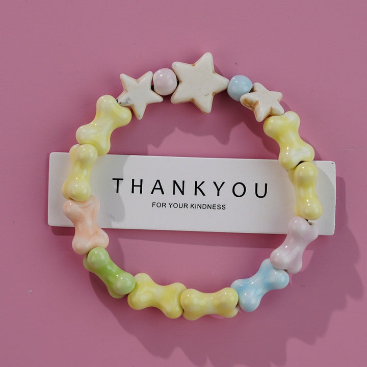 Heart-Shaped Beaded Bracelet Kalsten