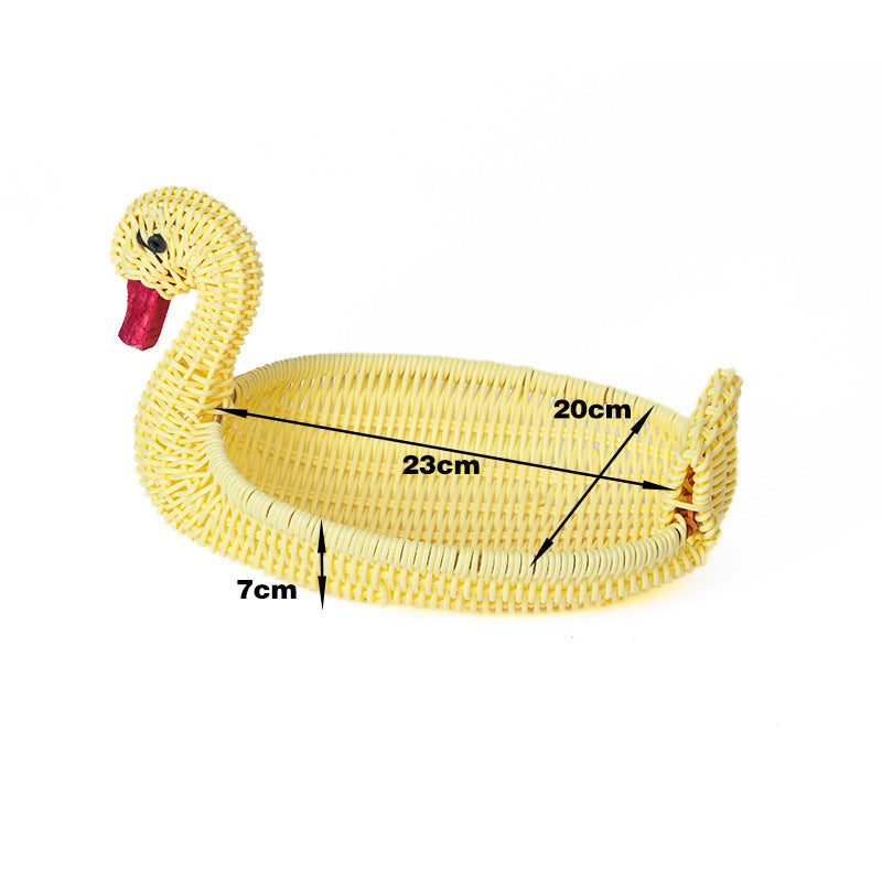Decorative Wicker Duck Kalsten