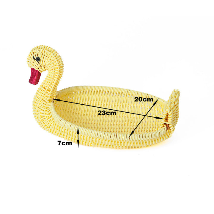 Decorative Wicker Duck Kalsten