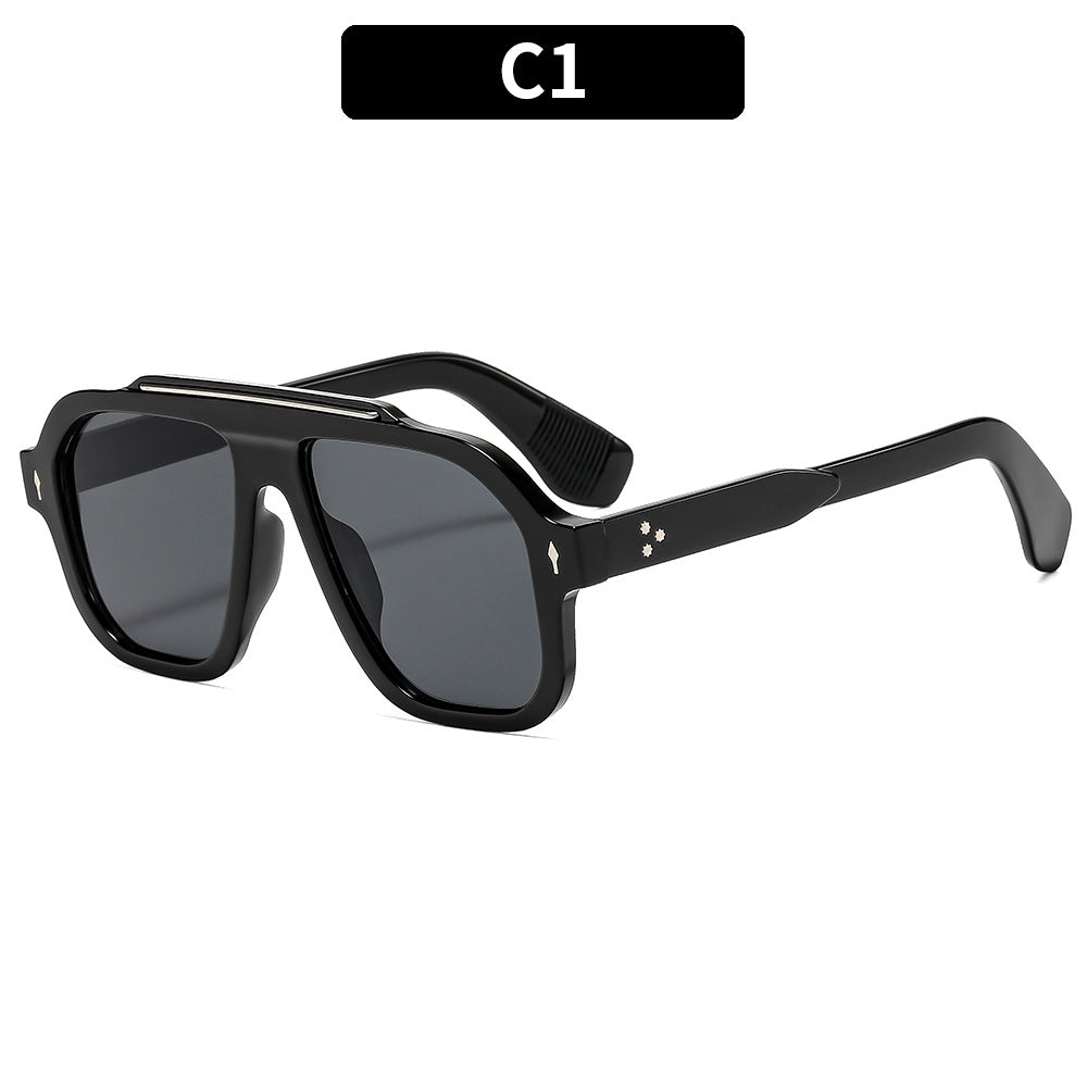 Oversized Architectural Sunglasses