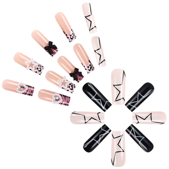 Artistic Themed Press-On Nails Kalsten