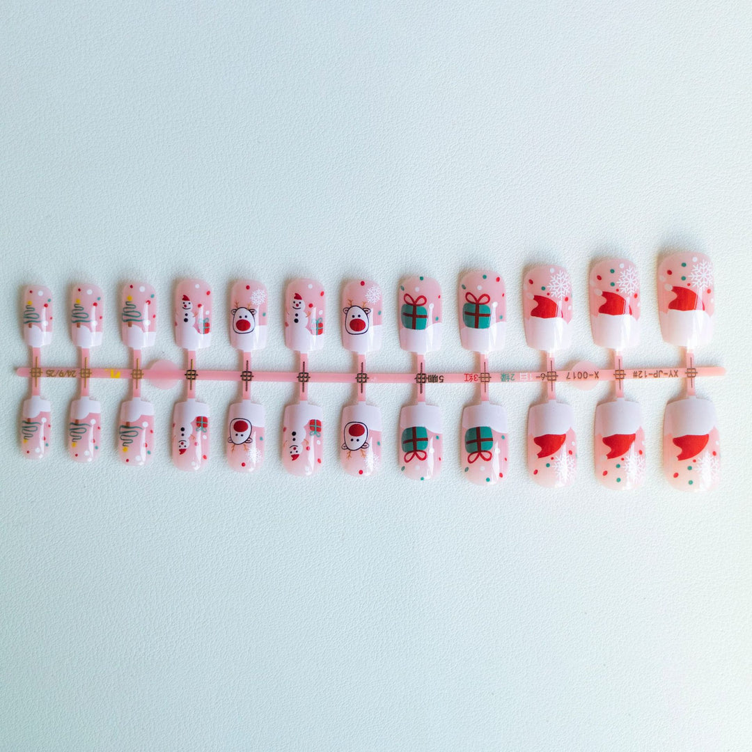 Festive Holiday Nail Art Kit