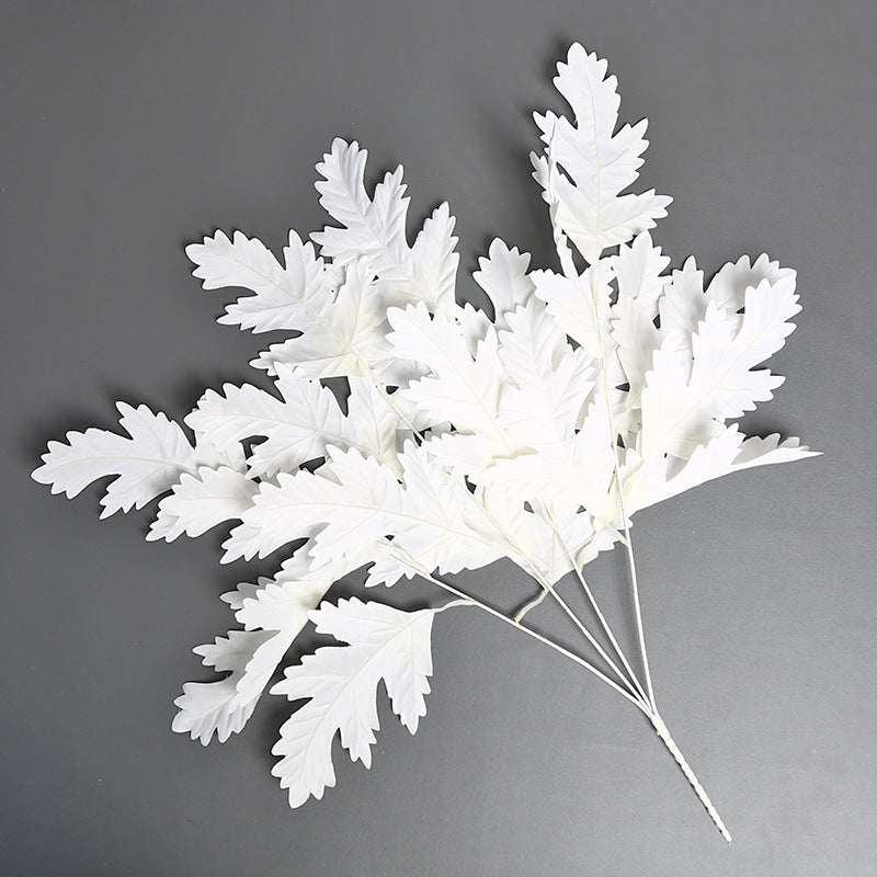 Decorative Faux Leaf Stem for Home Display