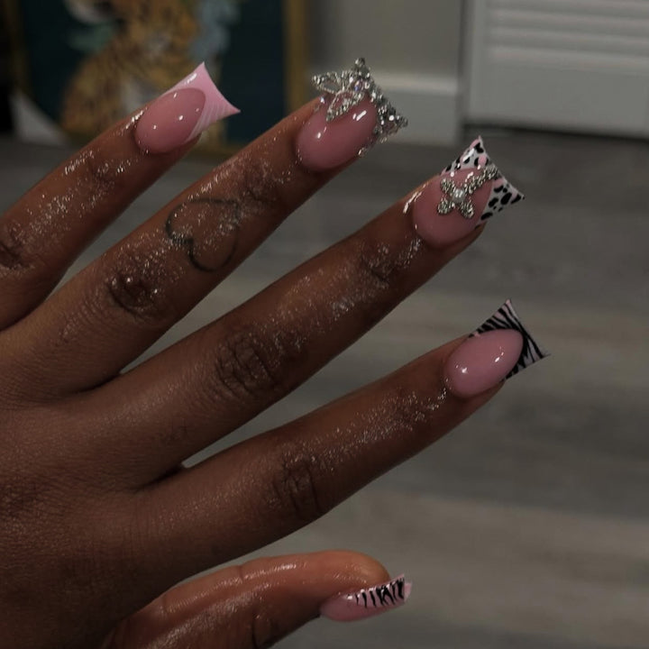 Glamorous Designer Nail Wraps Kalsten
