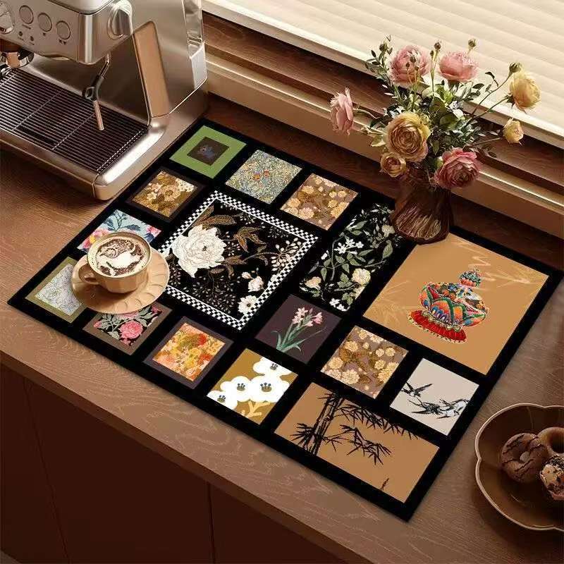 Artistic Kitchen Mat