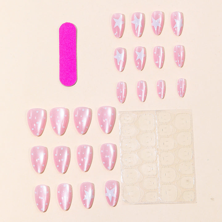 Starry Patterned Nail Art Kalsten