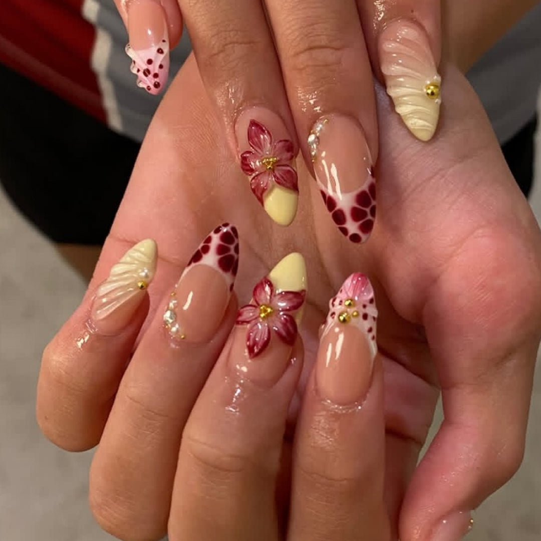 Artistic Floral Nail Design Kit Kalsten