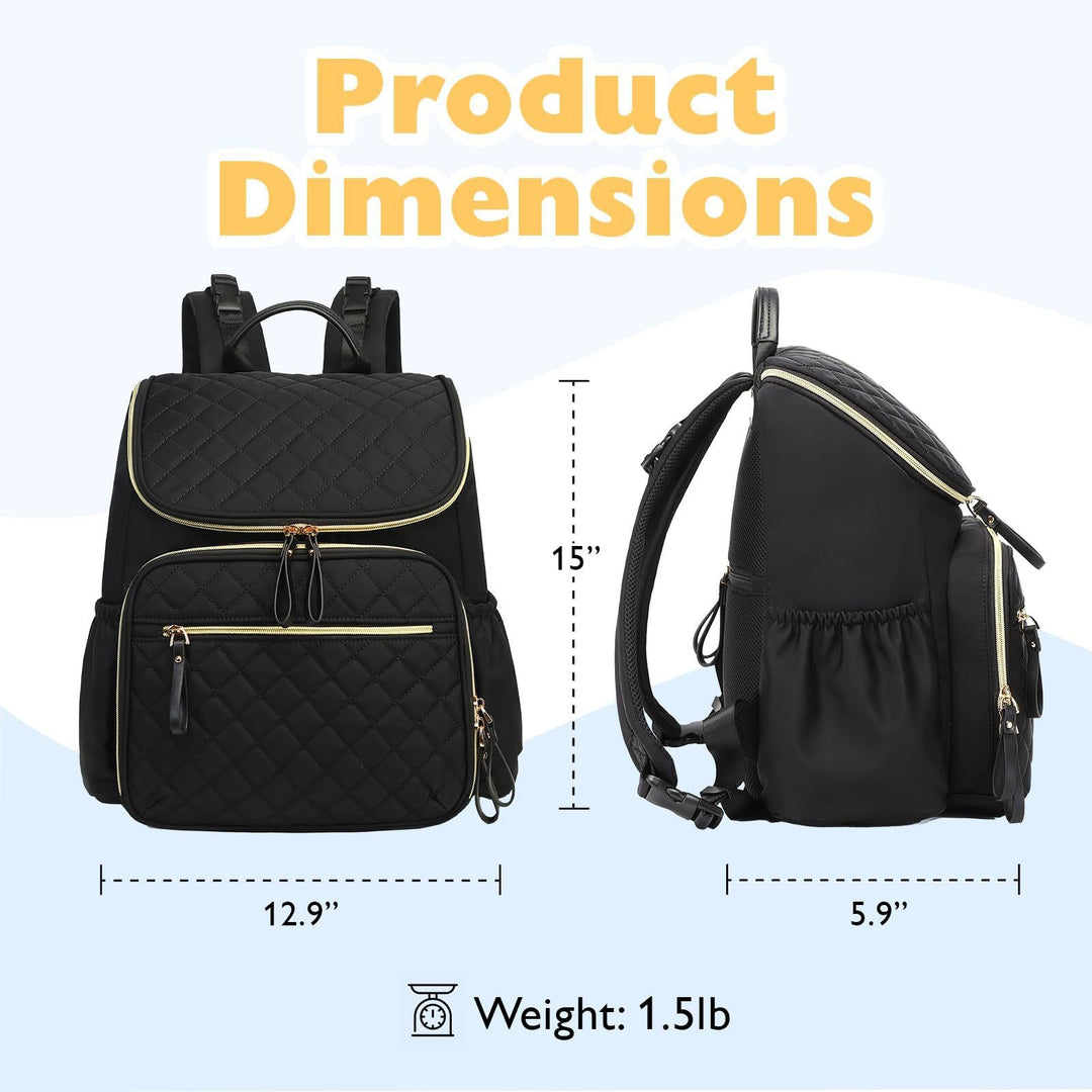 Multi-Functional Quilted Backpack Kalsten