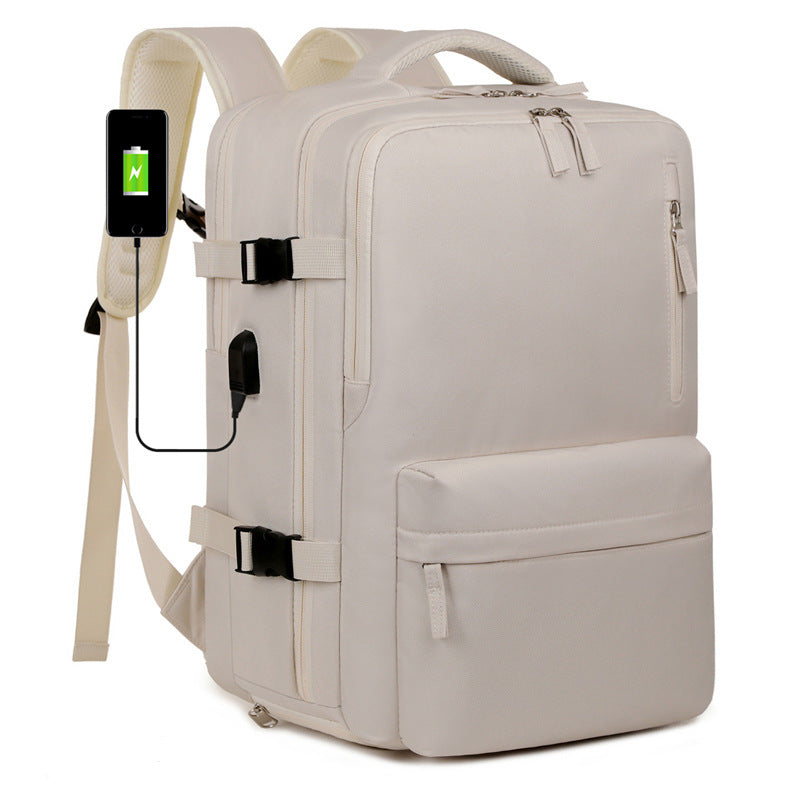 Multi-Compartment Rolling Travel Backpack Kalsten