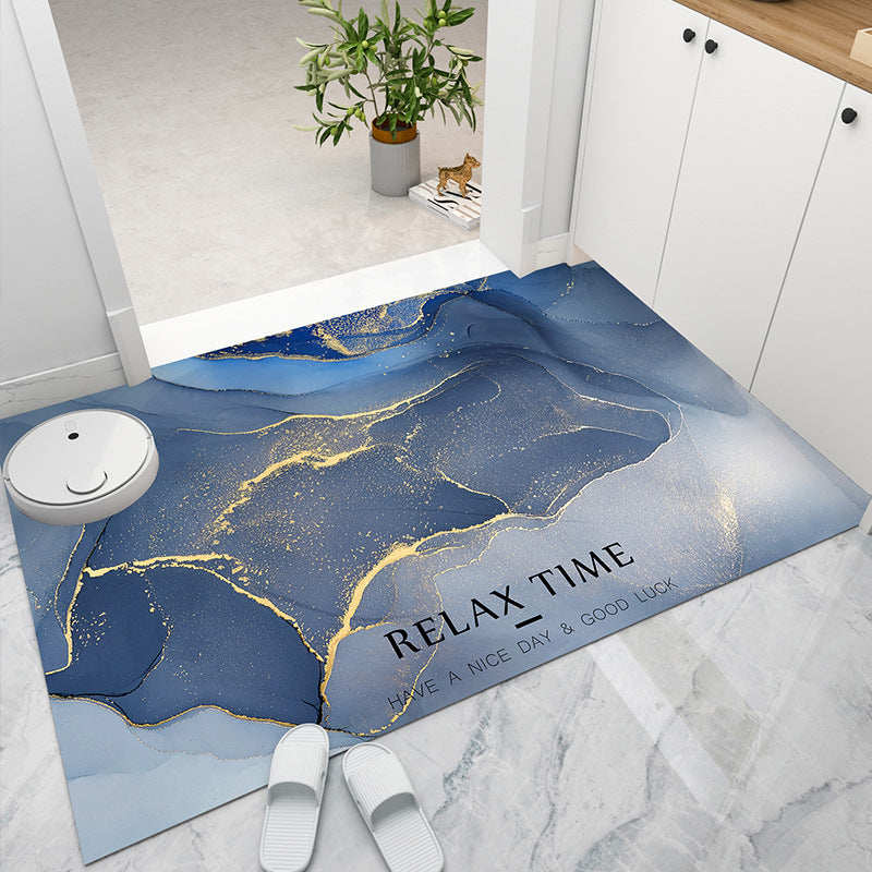 Elegant Abstract Design Floor Mat