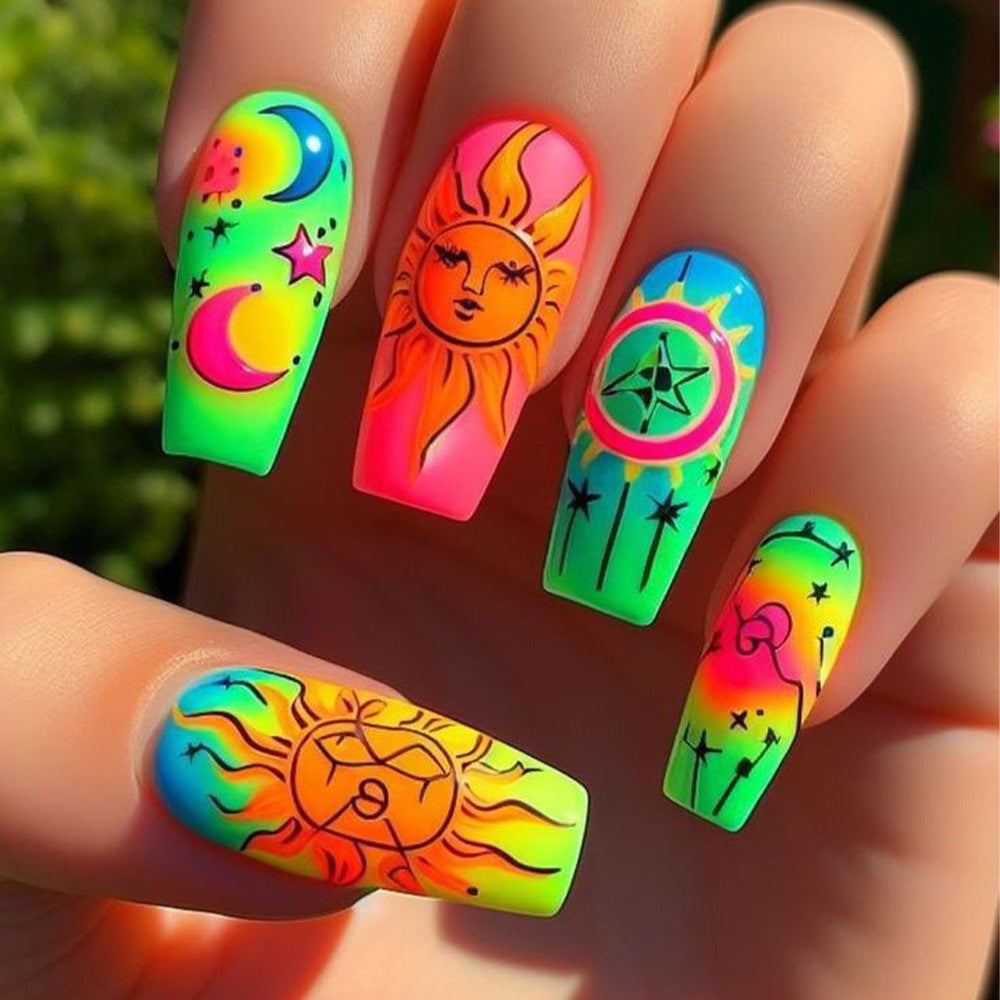 Neon Nail Art Set Kalsten