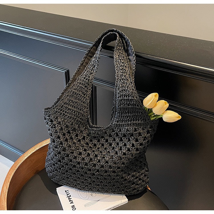 Handmade straw bag Kalsten