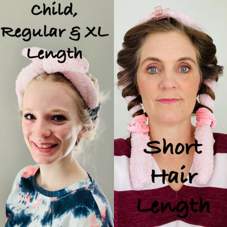 Plush Fabric Hair Wrap