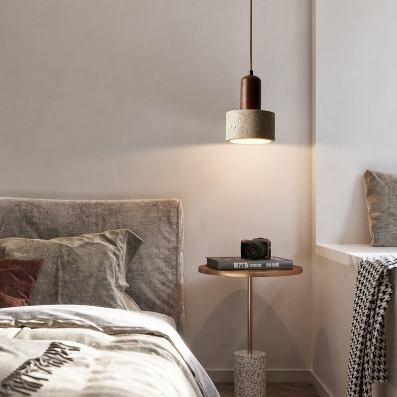 Stone Mixture Pendant Light