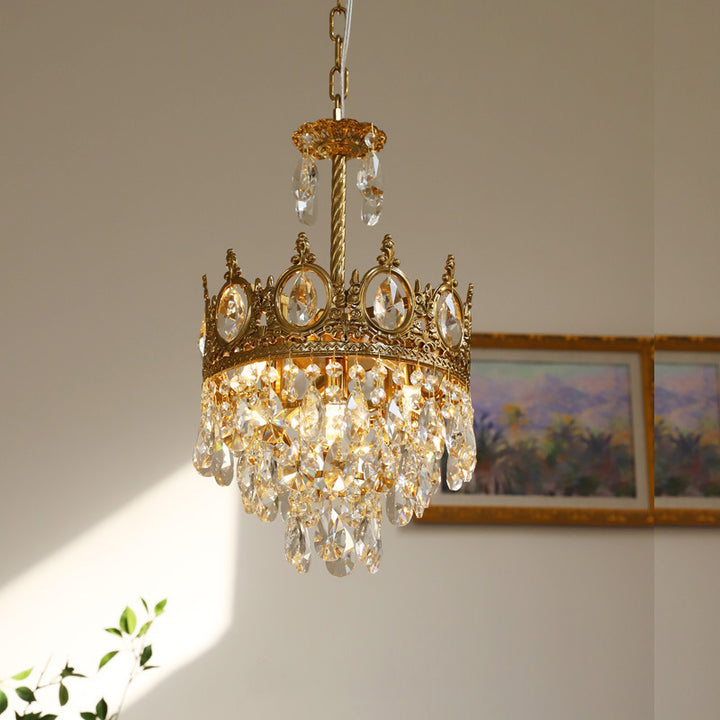 Ornate Crystal Chandelier