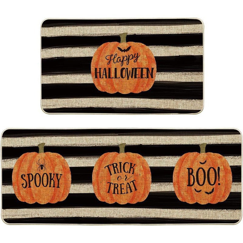 Halloween Themed Kitchen Mat Set