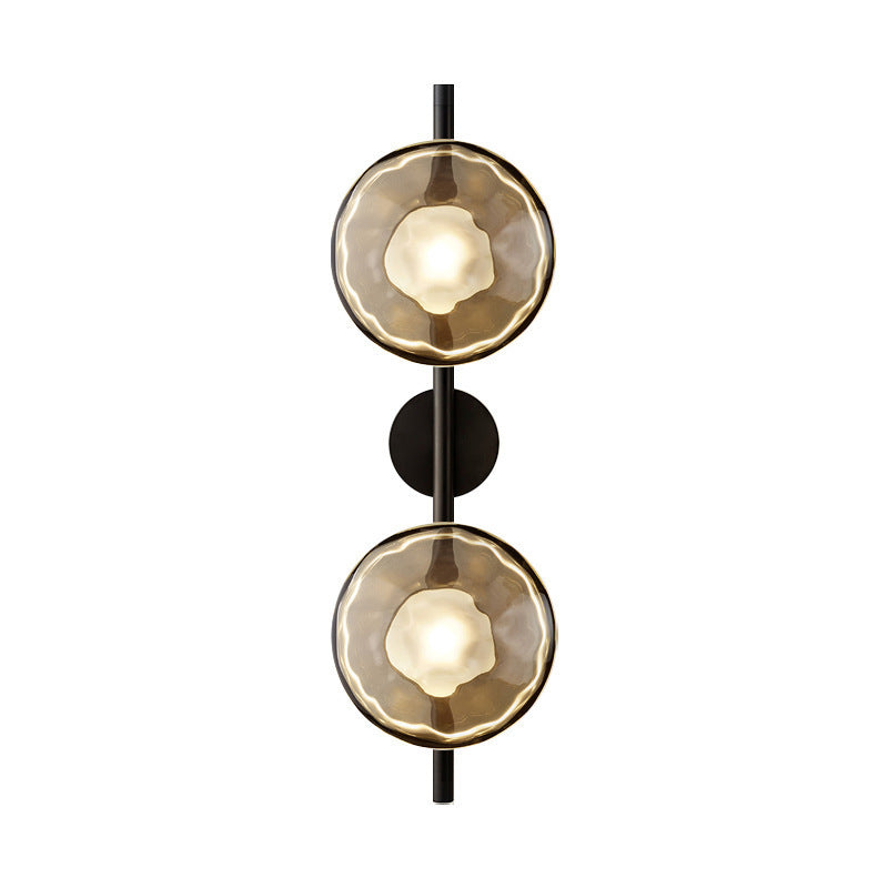Modern Dual-Dome Wall Sconce
