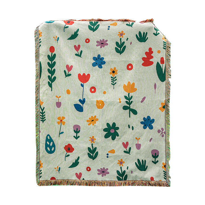 Artistic Woven Throw Blanket