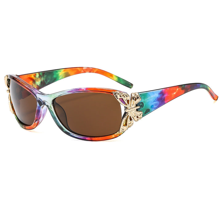 Fashion-Forward Butterfly-Embellished Sunglasses Kalsten
