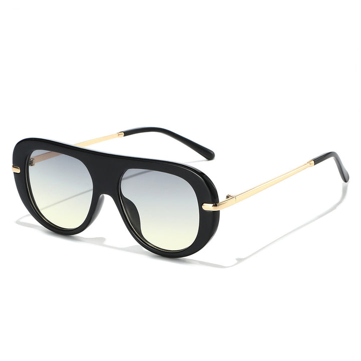 Futuristic Oversized Shield Sunglasses Kalsten