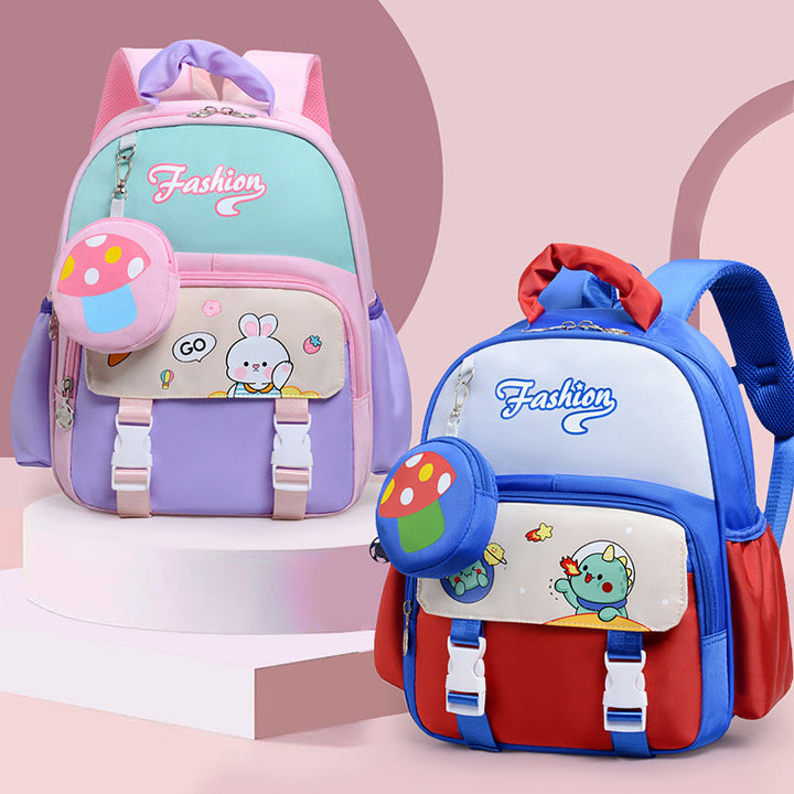Playful Cartoon-Themed School Backpack Kalsten