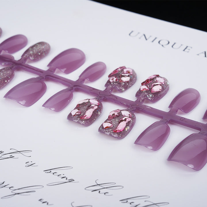 Decorative Glitter Press-On Nail Tips Kalsten