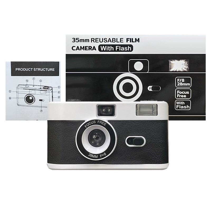 Reusable Film Camera with Flash Kalsten