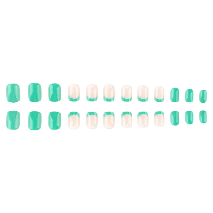 Elegant Floral Design Press-On Nail Set Kalsten