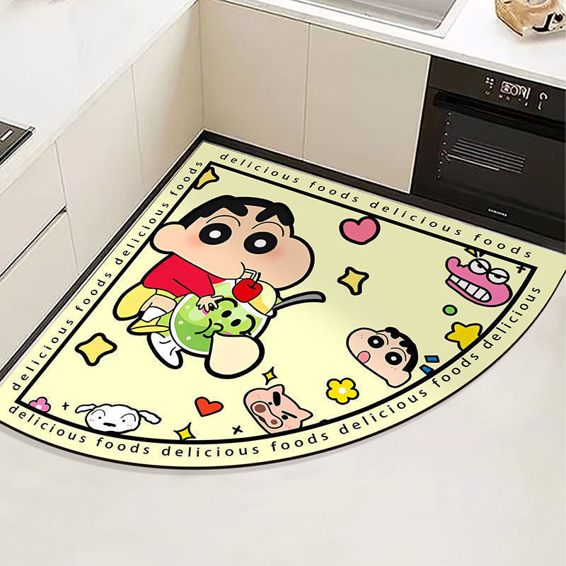 Cartoon Character Kitchen Mat