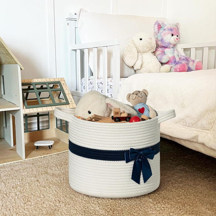 Women Decorative Storage Basket with Bow Accent Kalsten