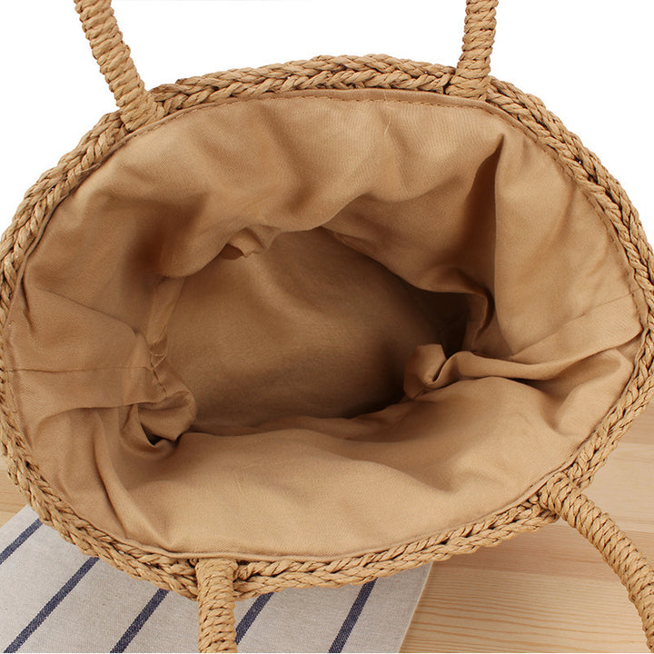 Naturally braided shopping bag Kalsten