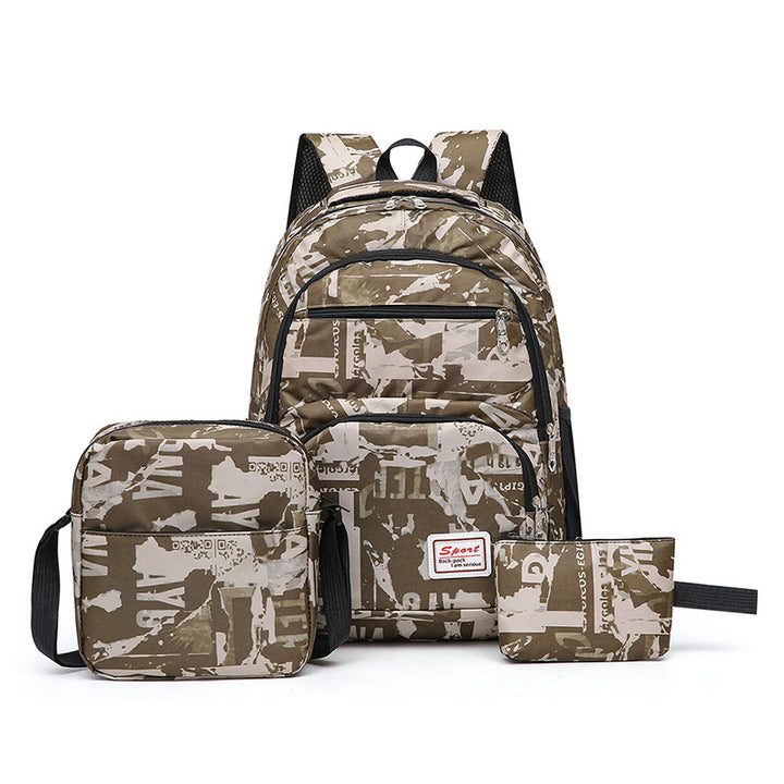 Sporty backpack with practical accessories Kalsten