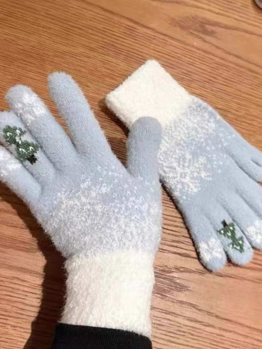 Warm Winter Knitted Touchscreen Gloves Kalsten