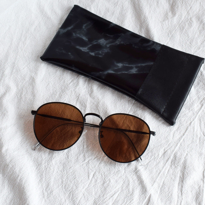 Oversized Round Frame Sunglasses Kalsten