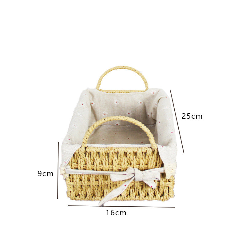Handcrafted Woven Storage Basket Kalsten
